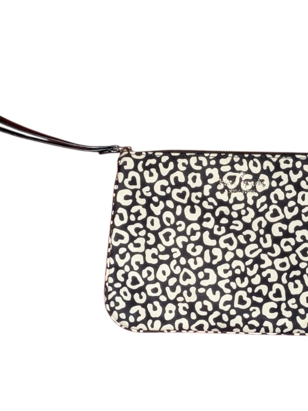 kate spade Leopard-Print 3-Piece Tote, Crossbody & Wristlet - Black & Cream - Picture 13 of 16